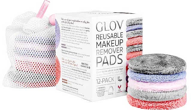 Makeup Remover Pad Set - Glov Reusable Make-Up Removal Pads — photo N1