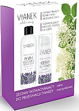 Fragrances, Perfumes, Cosmetics Set - Vianek (tonic/200 ml + day/cream/50ml + mask/10ml)