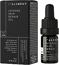 Fragrances, Perfumes, Cosmetics Moisturizing Face Oil - D'Alchemy Intense Skin Repair Oil