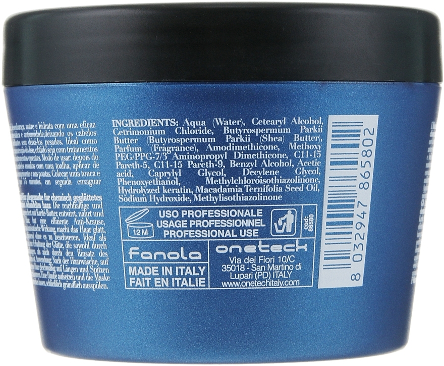 Repair Mask for Damaged Hair - Fanola Keraterm Mask — photo N2