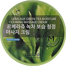 Fragrances, Perfumes, Cosmetics Massage Face Cream - Lebelage Green Tea Moisture Cleaning Massage Cream