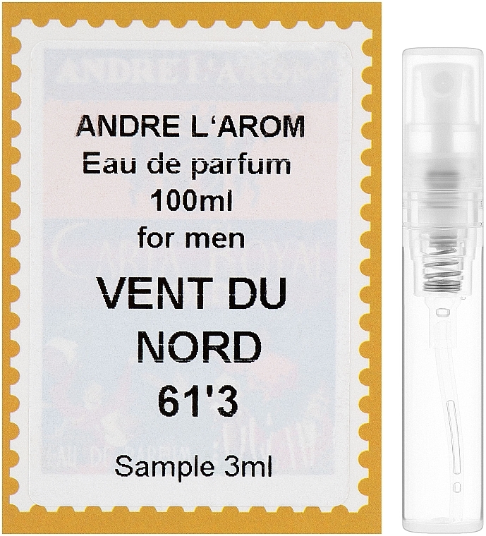 Andre L`Arom Vent du Nord "61'3" - Perfume (sample) — photo N1