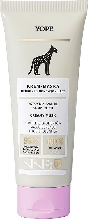 Musk Hand Cream Mask - Yope Creamy Musk — photo N1