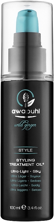 Hair Care and Styling Oil - Paul Mitchell Awapuhi Wild Ginger Styling Treatment Oil — photo N2