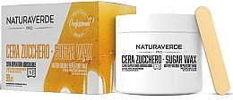 Fragrances, Perfumes, Cosmetics Depilation Set - Naturaverde Pro Sugar Wax For Microvawe sugar/wax/250ml + depil/spatula/10pc)