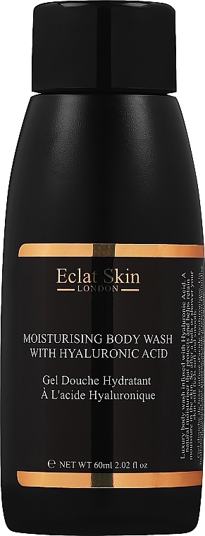 Hyaluronic Acid Moisturizing Shower Gel - Eclat Skin Moisturising Body Wash With Hyaluronic Acid — photo N1