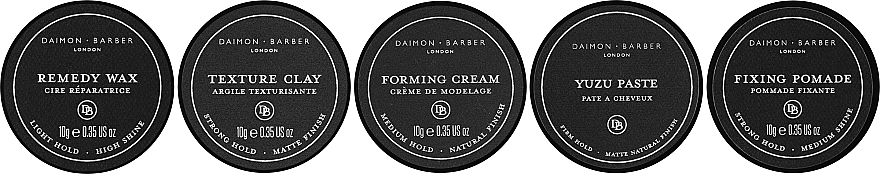 Set, 5 products - Daimon Barber World Traveller Set — photo N11