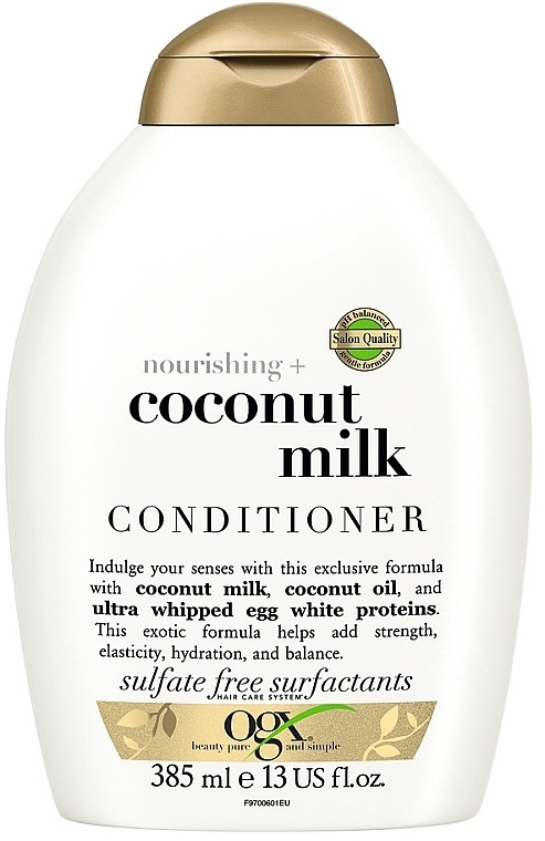 Coconut Milk Conditioner - OGX Nourishing Coconut Milk Conditioner — photo N1