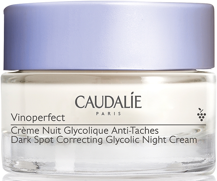 GIFT! Anti-Pigmentation Night Cream with Glycolic Acid - Caudalie Vinoperfect Dark Spot Correcting Glycolic Night Cream — photo N1