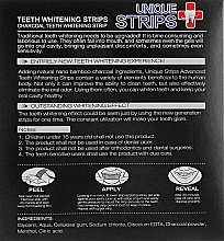 Home Tooth Whitening Strips - Unique Strips Black Intensive — photo N3