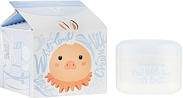 Fragrances, Perfumes, Cosmetics Brightening Face Cream - Elizavecca Milky Piggy Real White Time Milk Cream