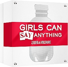 Fragrances, Perfumes, Cosmetics Zadig & Voltaire Coffret Girls Can Say Anything - Set (edp/50ml + b/lot/100ml)