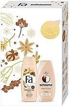 Fragrances, Perfumes, Cosmetics Set - Schauma & Fa (shm/250ml + sh/gel/250ml)