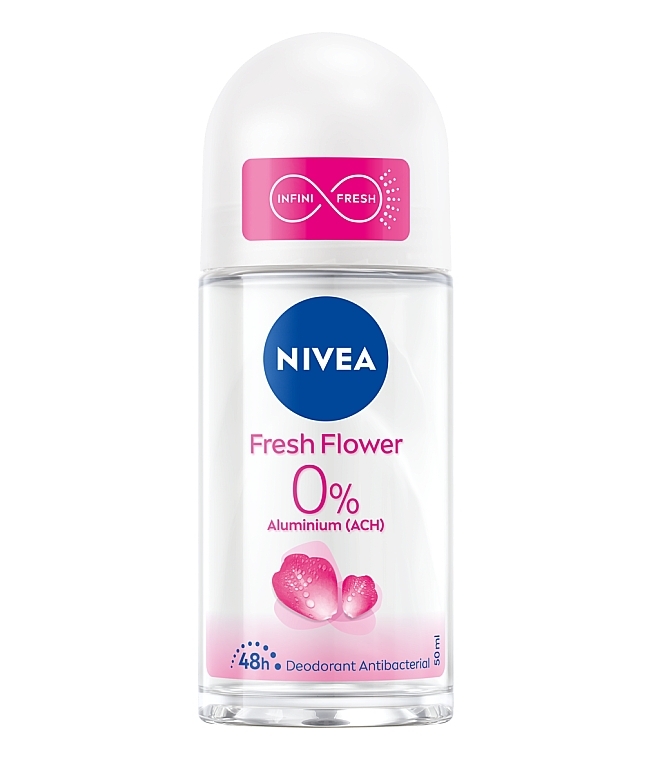 Roll-on Deodorant - NIVEA Fresh Flower Deodorant Roll-On — photo N1