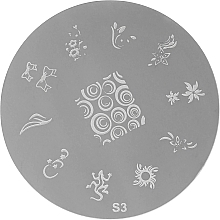 Fragrances, Perfumes, Cosmetics Stamping Plate, S3 - Ronney Professional