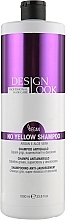 Anti-Yellow Shampoo with Argan & Aloe Vera Extract - Design Look No Yellow Shampoo Vegan Argan & Aloe Vera — photo N3