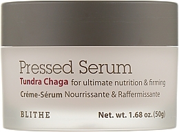 Fragrances, Perfumes, Cosmetics Pressed Moisturizing Serum - Blithe Tundra Chaga Pressed Serum