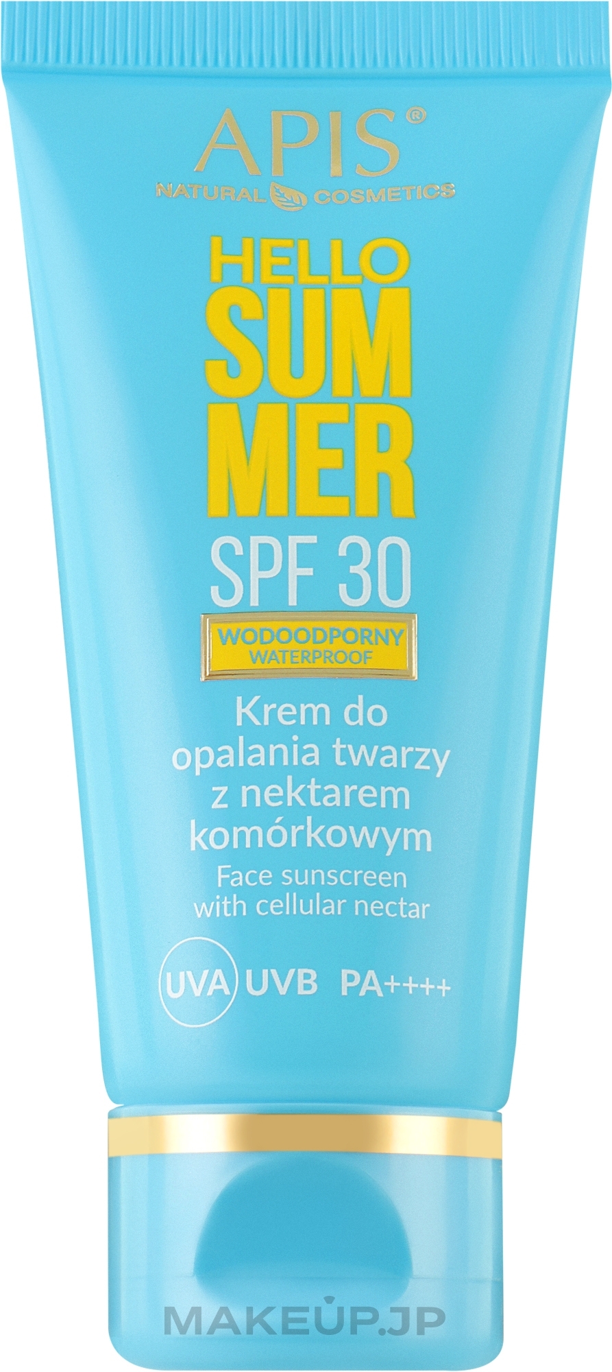 Facial Sunscreen with Cellular Nectar SPF30 - APIS Hello Summer — photo 50 ml