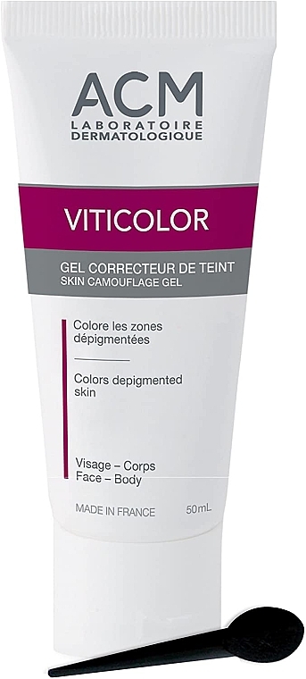 Face & Body Camouflage Gel - ACM Laboratories Viticolor Durable Skin Camouflage Gel — photo N1