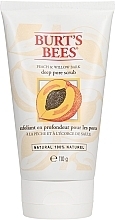 Face Scrub - Burt's Bees Peach & Willow Bark Deep Pore Scrub — photo N1