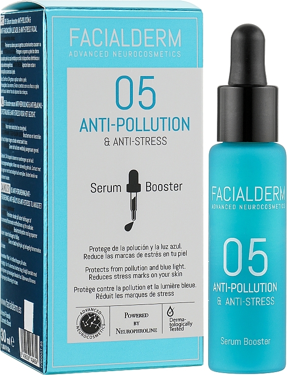 Anti-Pollution and Anti-Stress Booster Serum - Facialderm 05 Anti-Pollution And Anti-Stress Serum Booster — photo N2