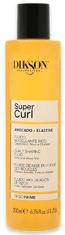 ギフト！カーリーヘア用 スタイリング フルイド - Dikson Super Curl Fluid — photo N1