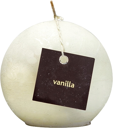 Scented Candle 'Vanilla', 6 cm - ProCandle Vanilla Scent Candle — photo N1