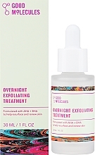 Exfoliating Night Serum - Good Molecules Overnight Exfoliating Treatment — photo N1