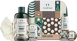 Fragrances, Perfumes, Cosmetics Set, 6 products - The Body Shop Creamy & Dreamy Coconut Essentials Gift