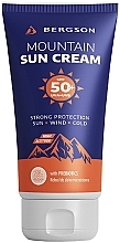 Face Cream with Prebiotics - Bergson Mountain Sun Cream SPF 50+ — photo N1