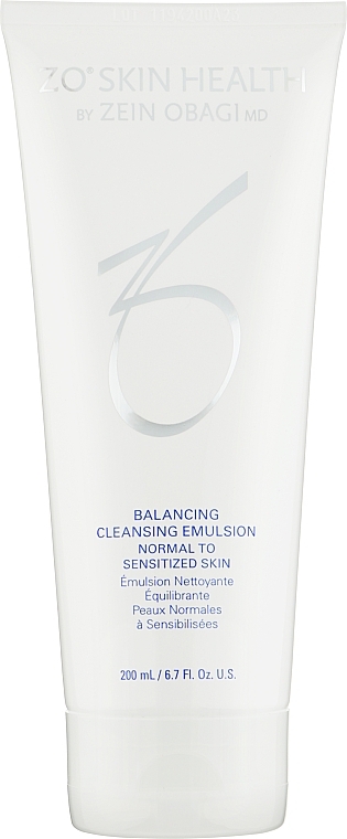 Hydrophilic Gel - Zein Obagi Zo Skin Health Balancing Cleansing Emulsion — photo N2