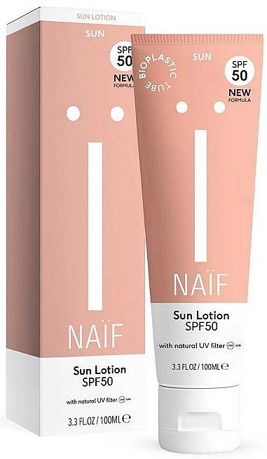 Sun Body Lotion - Naif Sun Lotion SPF50 — photo N1