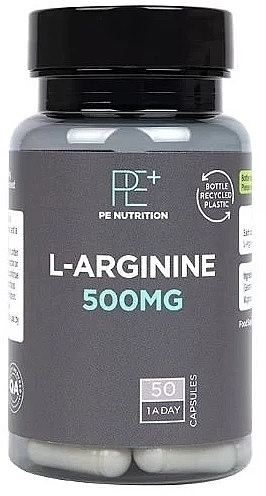 L-Arginine Dietary Supplement, 500 mg - Holland & Barrett PE Nutrition L-Arginine 500mg — photo N1