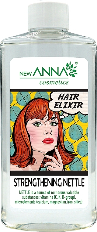 Strengthening Nettle Hair Elixir - New Anna Cosmetics Hair Elixir Strengthening Nettle — photo N1