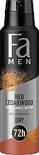 Fragrances, Perfumes, Cosmetics Red Cedarwood Anti-Perspirant - Fa Men Red Cedarwood Anti-Perspirant 72H