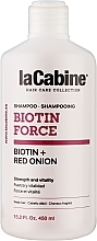 Fragrances, Perfumes, Cosmetics Anti-Hair Loss Shampoo - La Cabine Biotin Force Biotin + Red Onion Shampoo