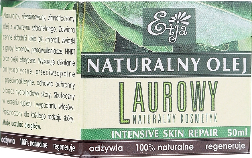 Natural Laurel Oil - Etja Natural Oil — photo N1