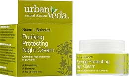 Fragrances, Perfumes, Cosmetics Purifying Night Cream - Urban Veda Botanics Purifying Protecting Night Cream