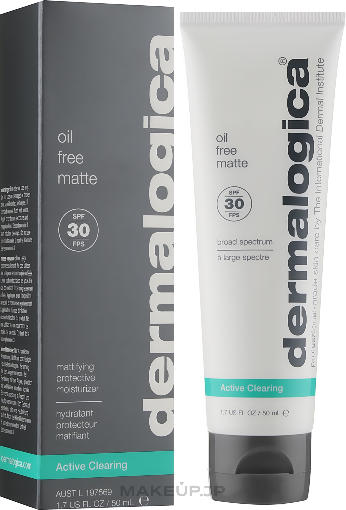 Mattifying Day Cream for Oily Skin - Dermalogica Active Clearing Oil Free Matte SPF 30 — photo 50 ml