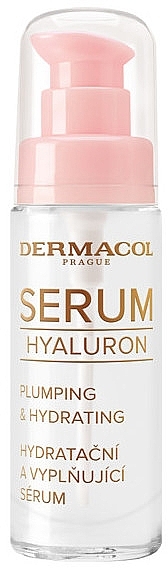 Moisturizing & Smoothing Face Serum - Dermacol Hyaluron Plumping & Hydrating Serum — photo N1