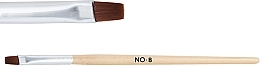 Fragrances, Perfumes, Cosmetics Wooden Gel Brush #8 - NeoNail Professional