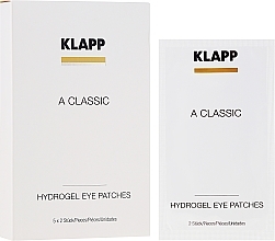 Fragrances, Perfumes, Cosmetics Eye Care Pads "Vitamin A" - Klapp A Classic Eye Care Pads