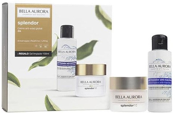 Set - Bella Aurora Splendor Day Gift Set (f/cr/50ml + f/gel/200ml) — photo N1