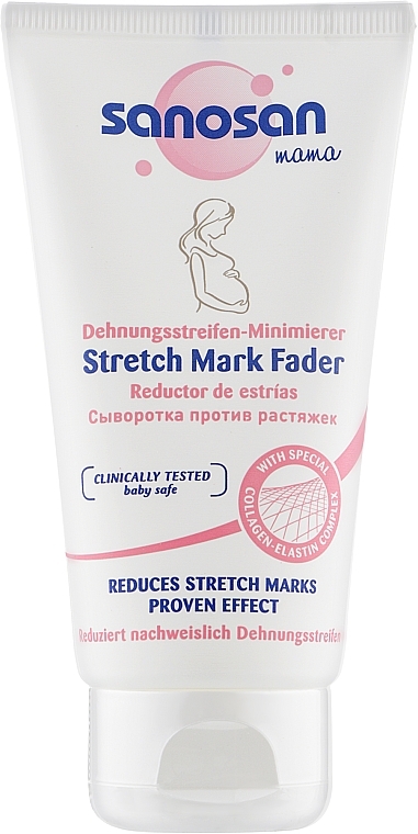 Lifting Anti-Stretch Marks Serum - Sanosan Mama Stretch Mark Fader — photo N1