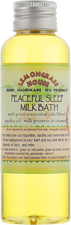 Milk Bath "Peaceful Sleep" - Lemongrass House Peaceful Sleep Milk Bath — photo N1