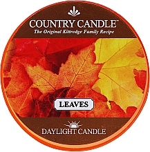 Fragrances, Perfumes, Cosmetics Tealight "Leaves" - Country Candle Leaves Daylight