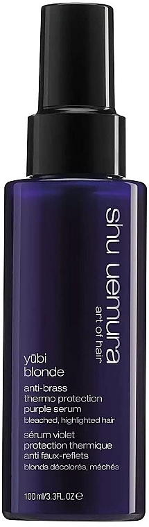 Hair Serum - Shu Uemura Art of Hair Yubi Blonde Anti Brass Purple Serum — photo N1