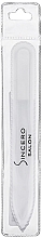 Glass Nail File, 135mm, white - Sincero Salon Glass Nail File Duplex, White — photo N2