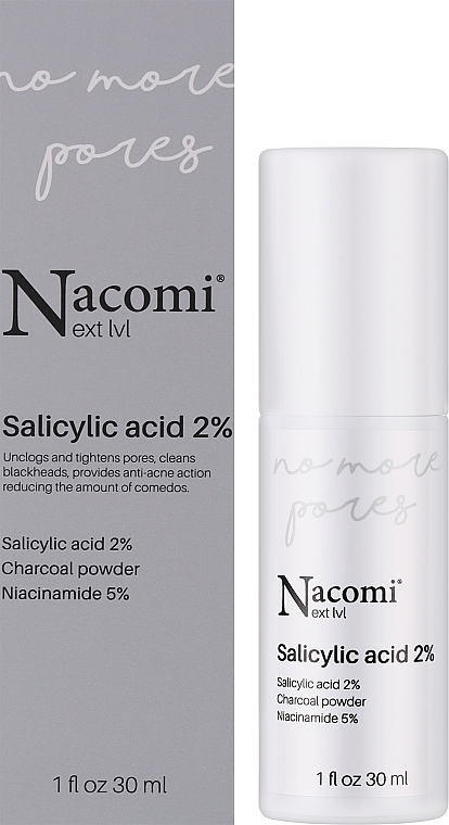 Salicylic Acid 2% Face Serum - Nacomi Next Level Salicylic Acid 2% — photo N2