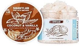 Bath Sea Salt "Coconut & Vanilla" - SHAKYLAB Natural Bath Salt — photo N4